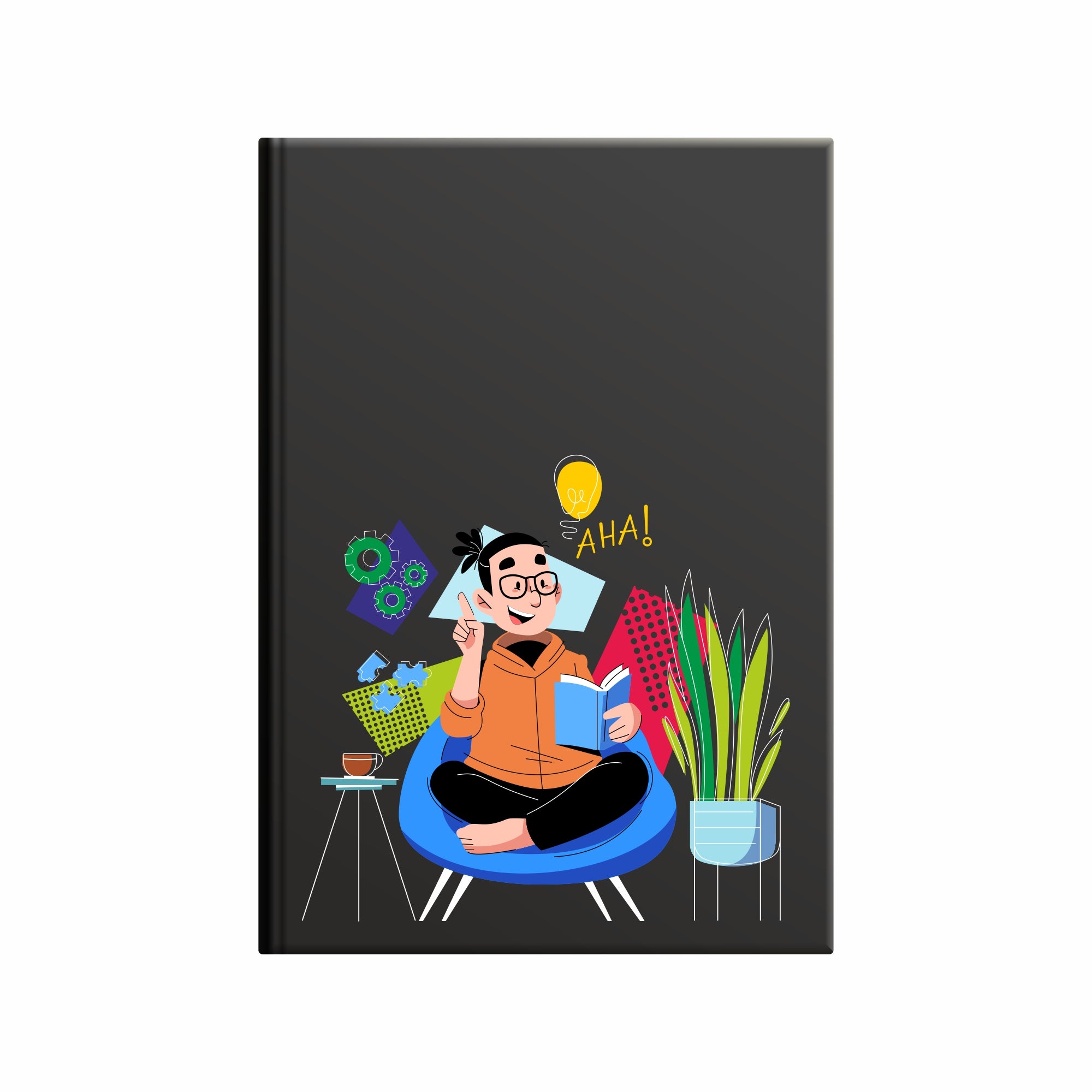 Anupam Vivid Multi Colour Paper-Writing Journal -A5-70 GSM-(256 pages)